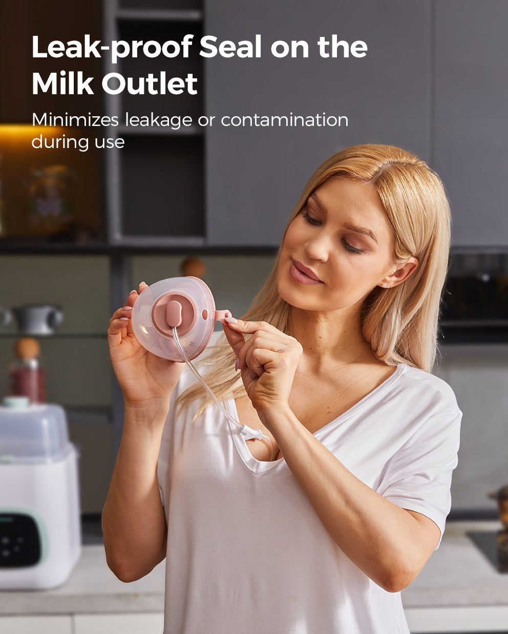 V1 Pro Bra Bundle: V1 Pro Breast Pump and US. Cotton Nursing Bra
