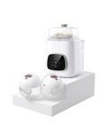 M5 Smart Wearable Breast Pump &  KleanPal Pro Baby Bottle Washer and Sterilizer Bundle