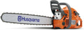460 Rancher Gas Powered Chainsaw, 60.3-cc 3.6-HP, 2-Cycle X-Torq Engine, 24 Inch Chainsaw with Automatic Adjustable Oil Pump, For Wood Cutting, Tree Trimming and Land Clearing