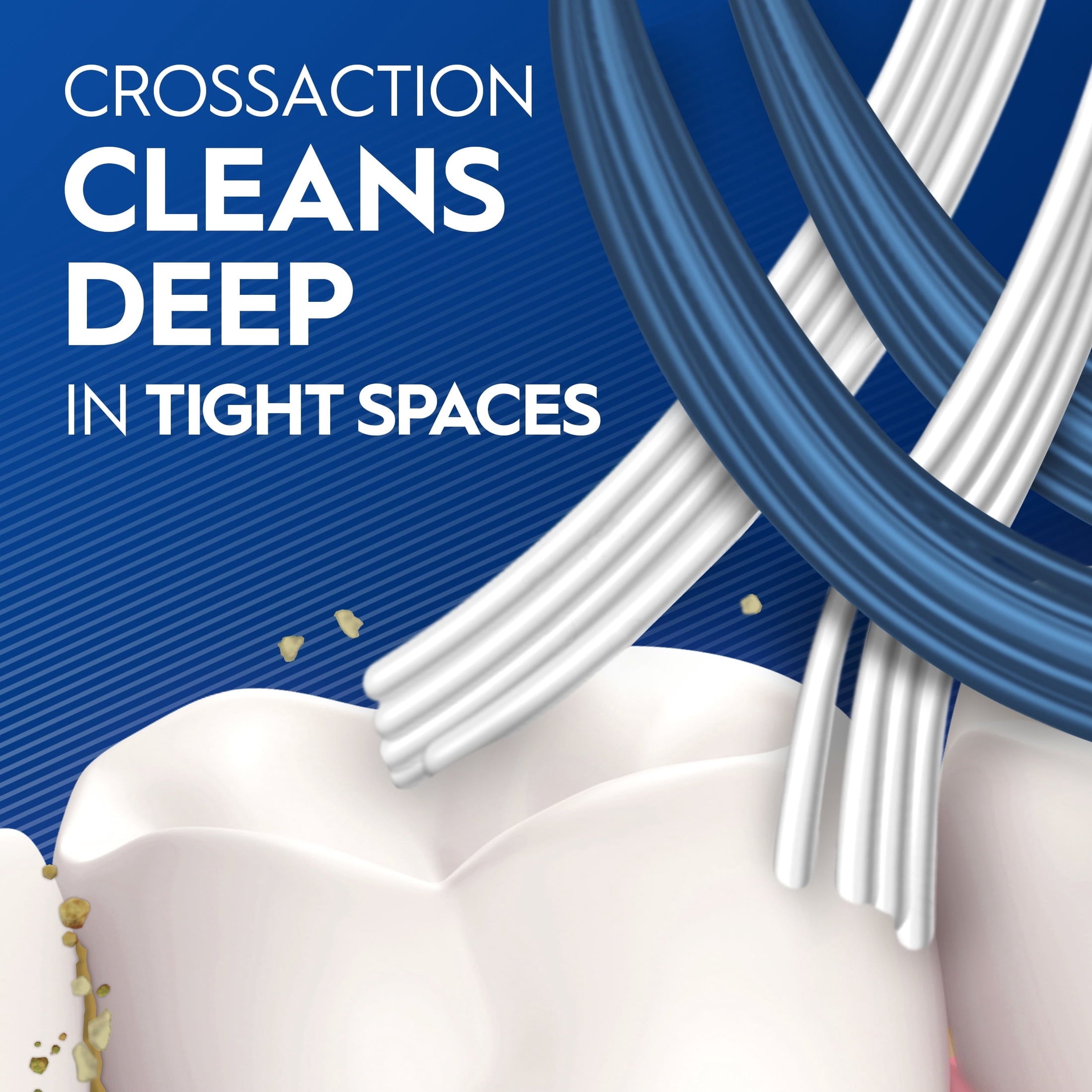 Toothbrush Pro Clean CrossAction, Deep Plaque Removal, Soft, 1 Count