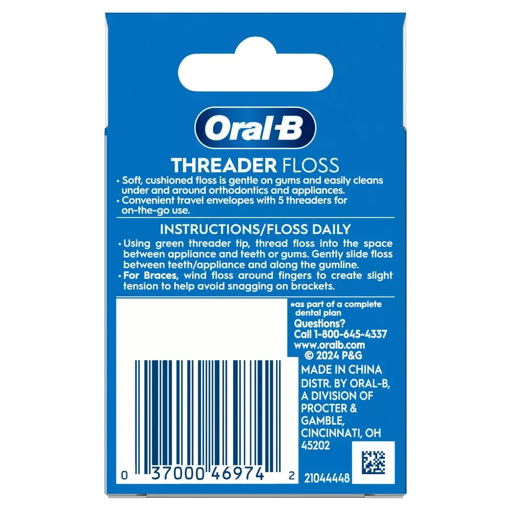 Glide Pro-Health Dental Floss Threaders For, 30 Count Packaging May Vary