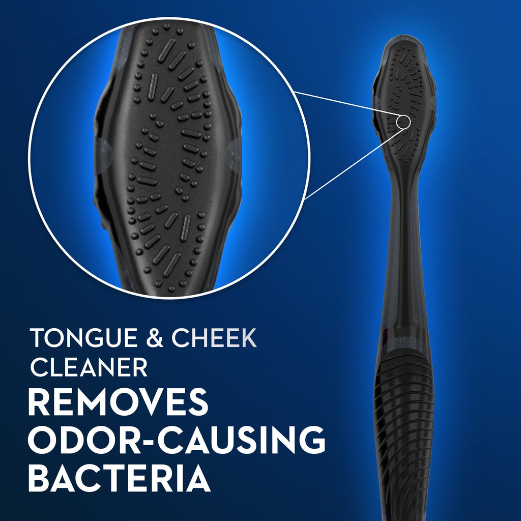 Charcoal Medium Toothbrush, Whitening Therapy 1 Count