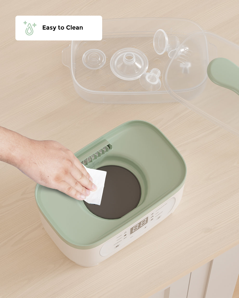 8-in-1 Baby Bottle Steam Sterilizer