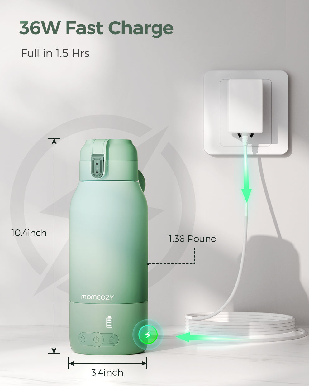 Superfast Portable Breast Milk & Water Warmer for Travel (Member Exclusive)-Stock 2