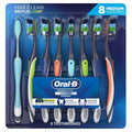 CrossAction Advanced Toothbrushes, 8-pack - Medium