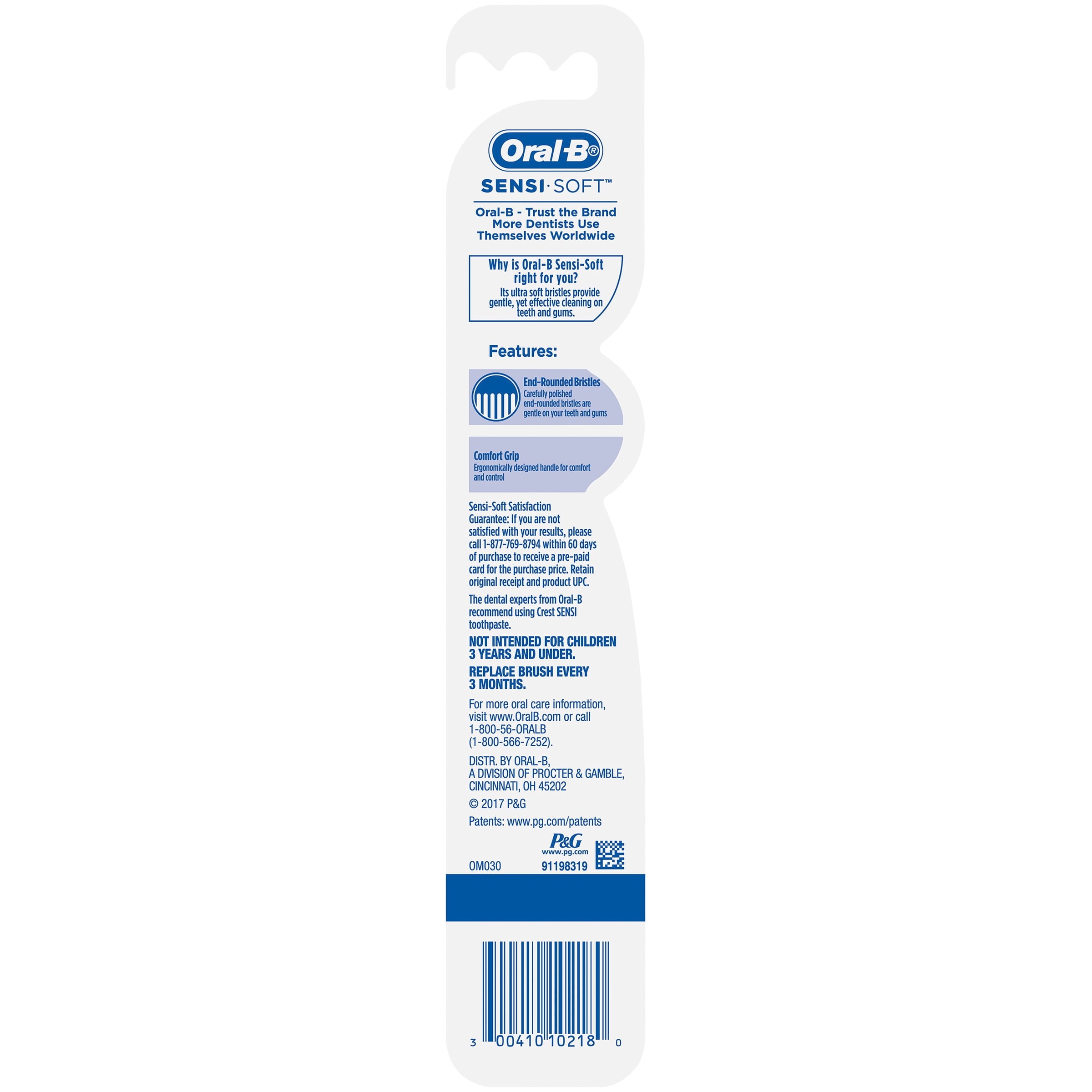 Sensi-Soft Toothbrush, Ultra Soft, 1 Count