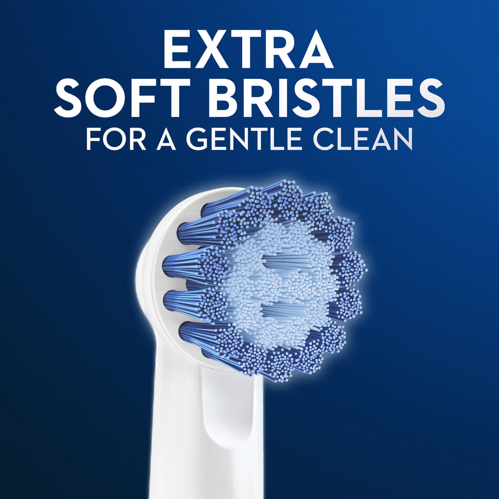 Toothbrush, Sensitive Gum Care Replacement Electric Toothbrush Head, 3 Count