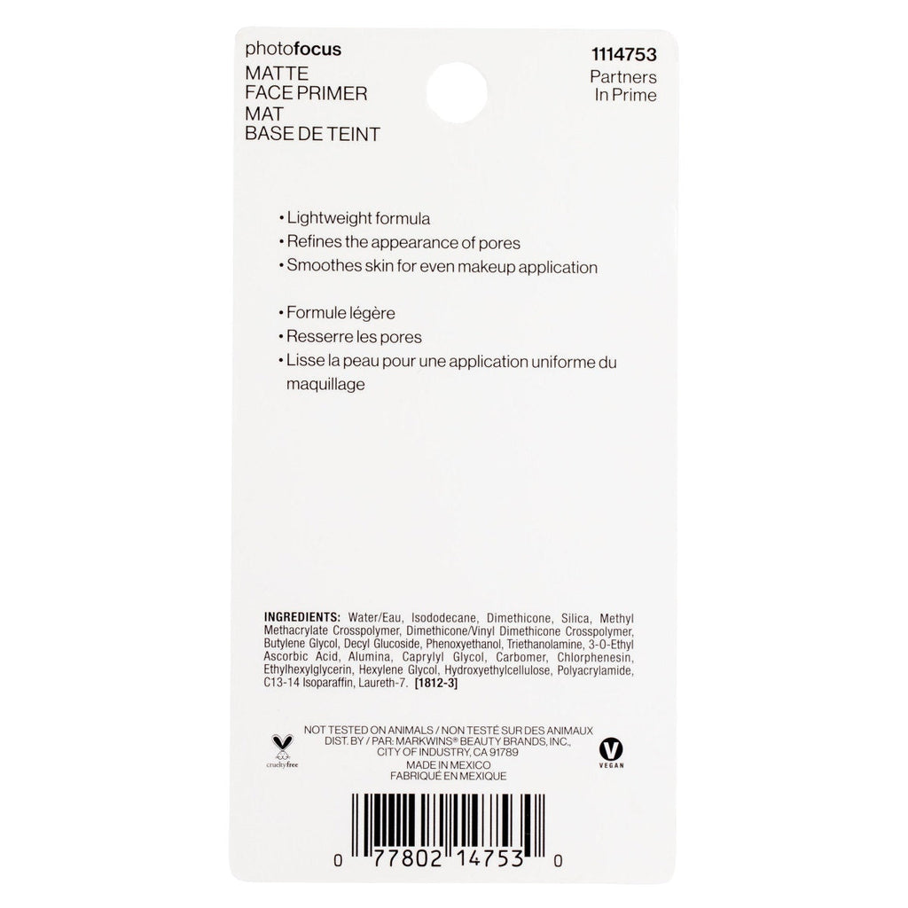 Photo Focus Matte Face Primer