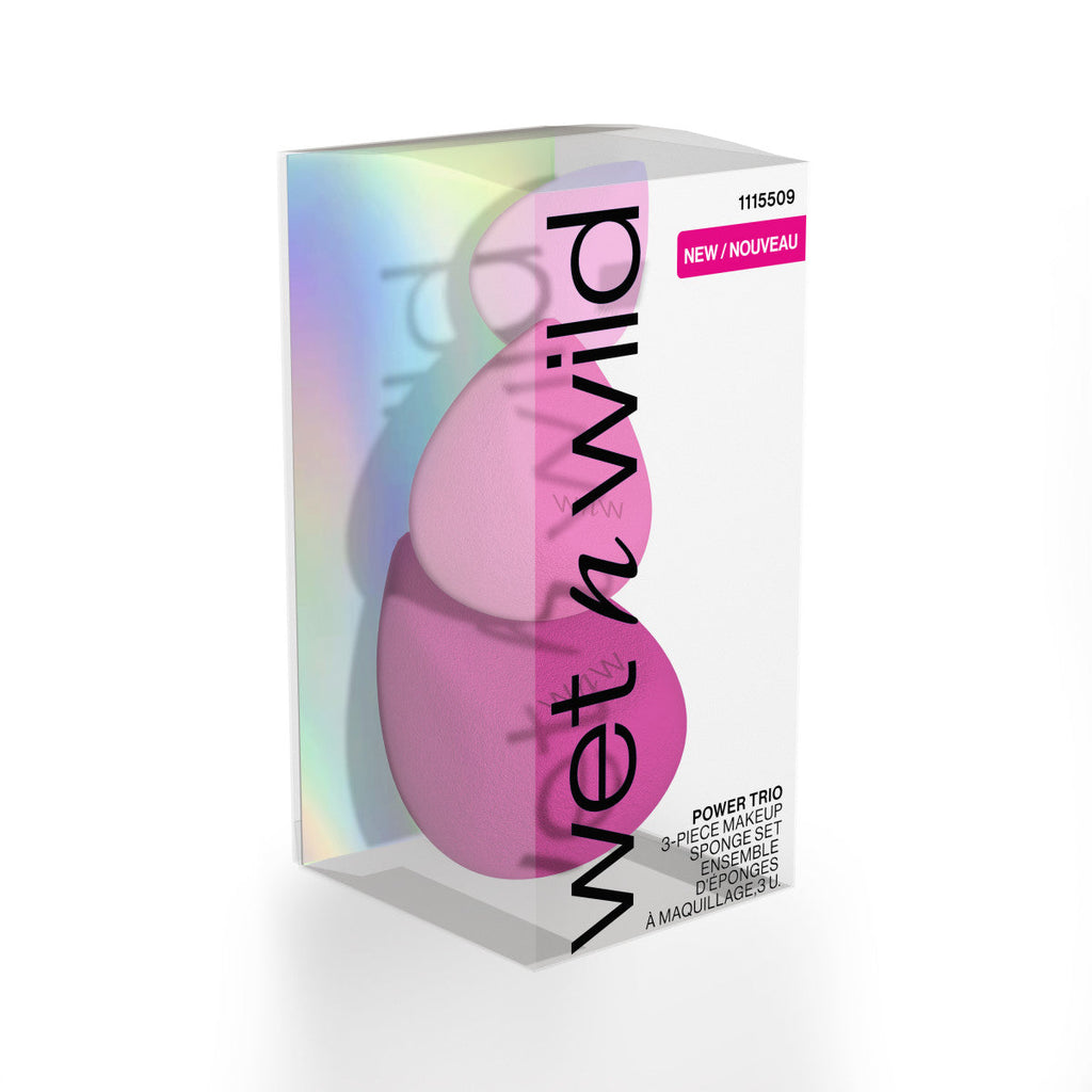 Power Trio 3-Piece Makeup Sponge Set