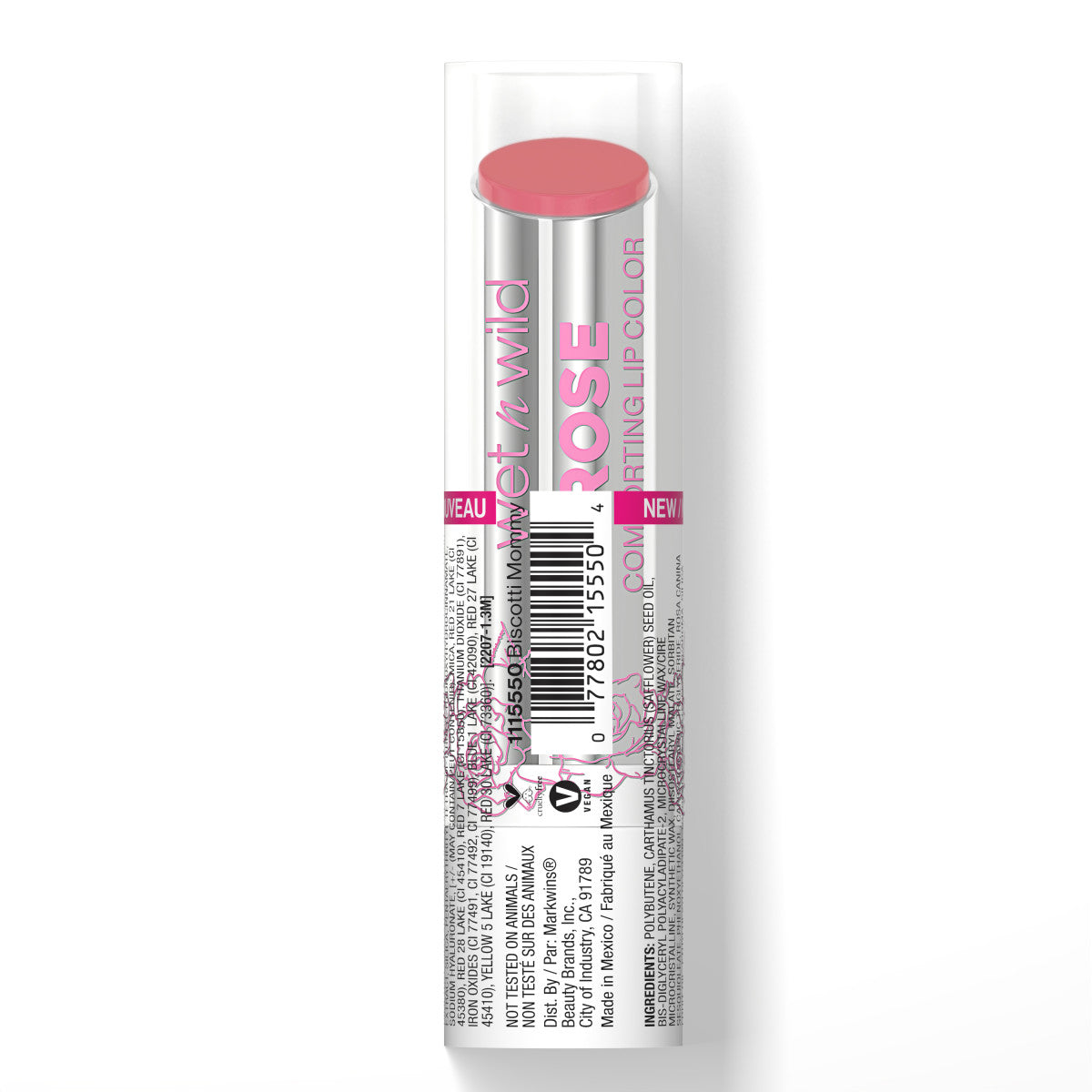 Rose Comforting Lip Color | Biscotti Mommy
