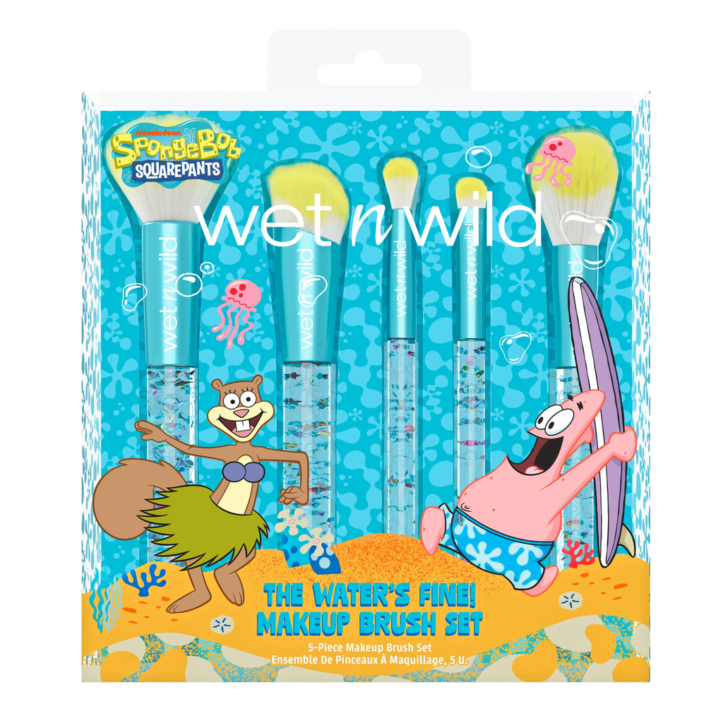 The Water's Fine! 5-Piece Makeup Brush Set