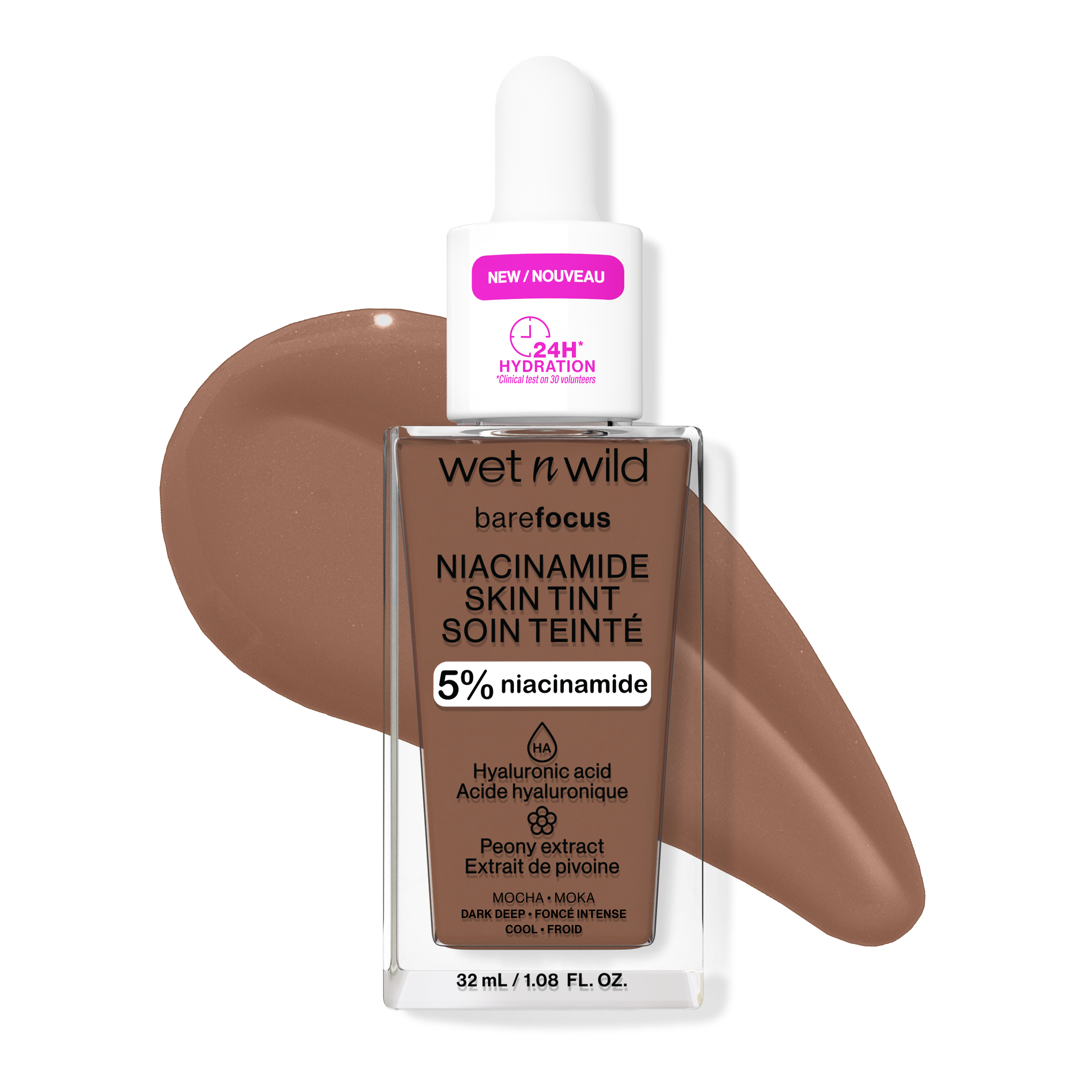 Bare Focus Niacinamide Skin Tint | Mocha