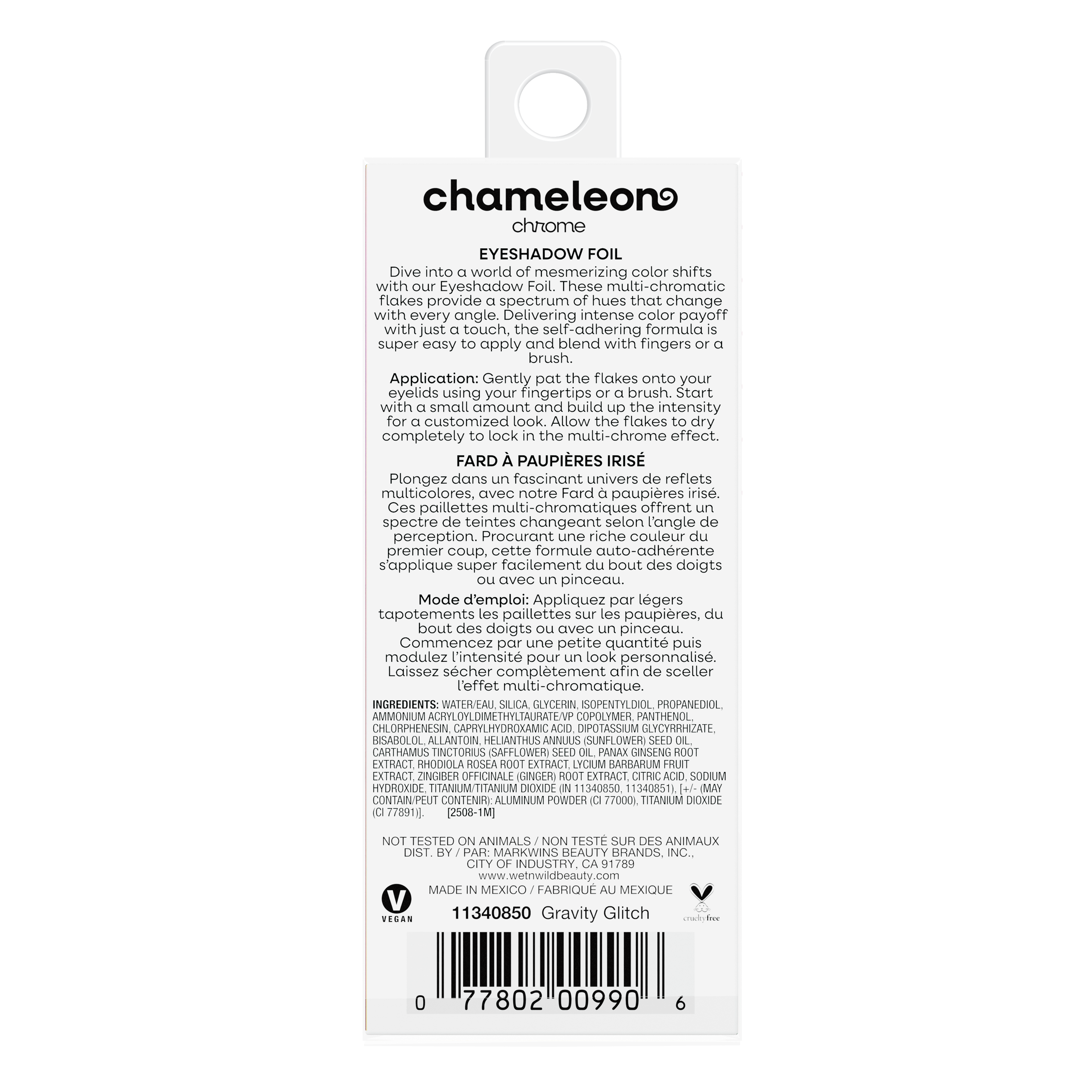 Chameleon Chrome Eyeshadow Foil | Gravity Glitch