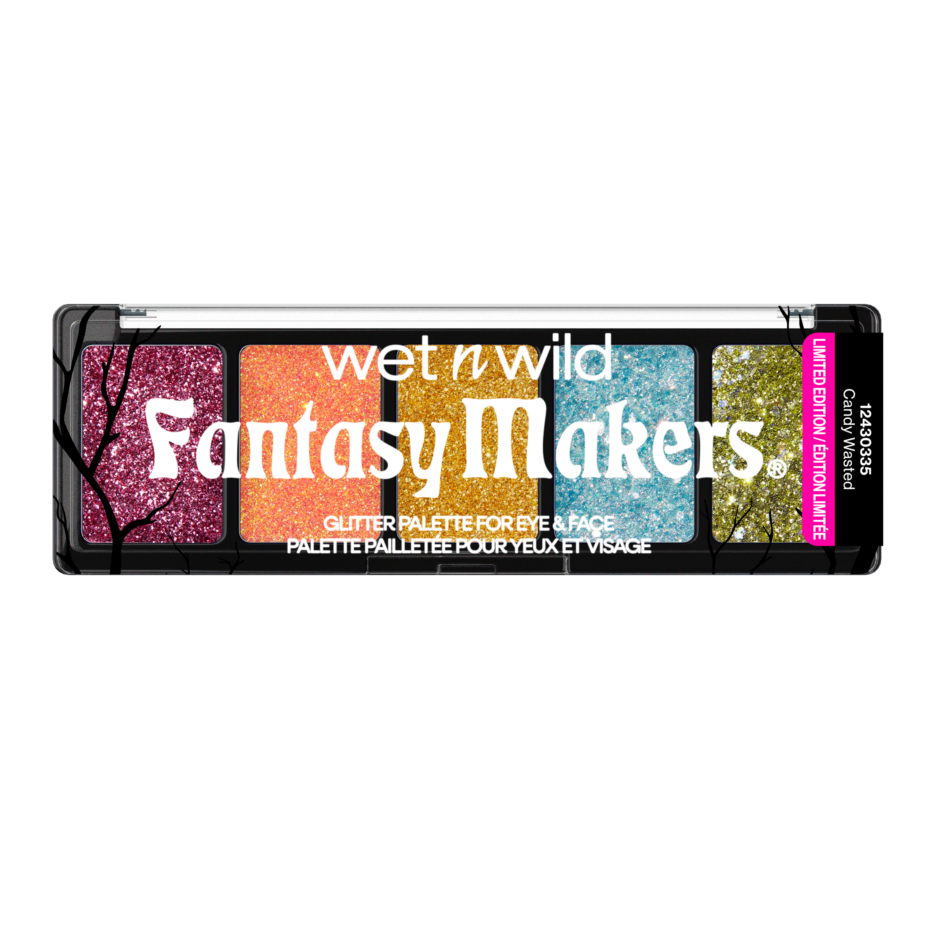 GLITTER PALETTE FOR EYE & FACE | CANDY WASTED