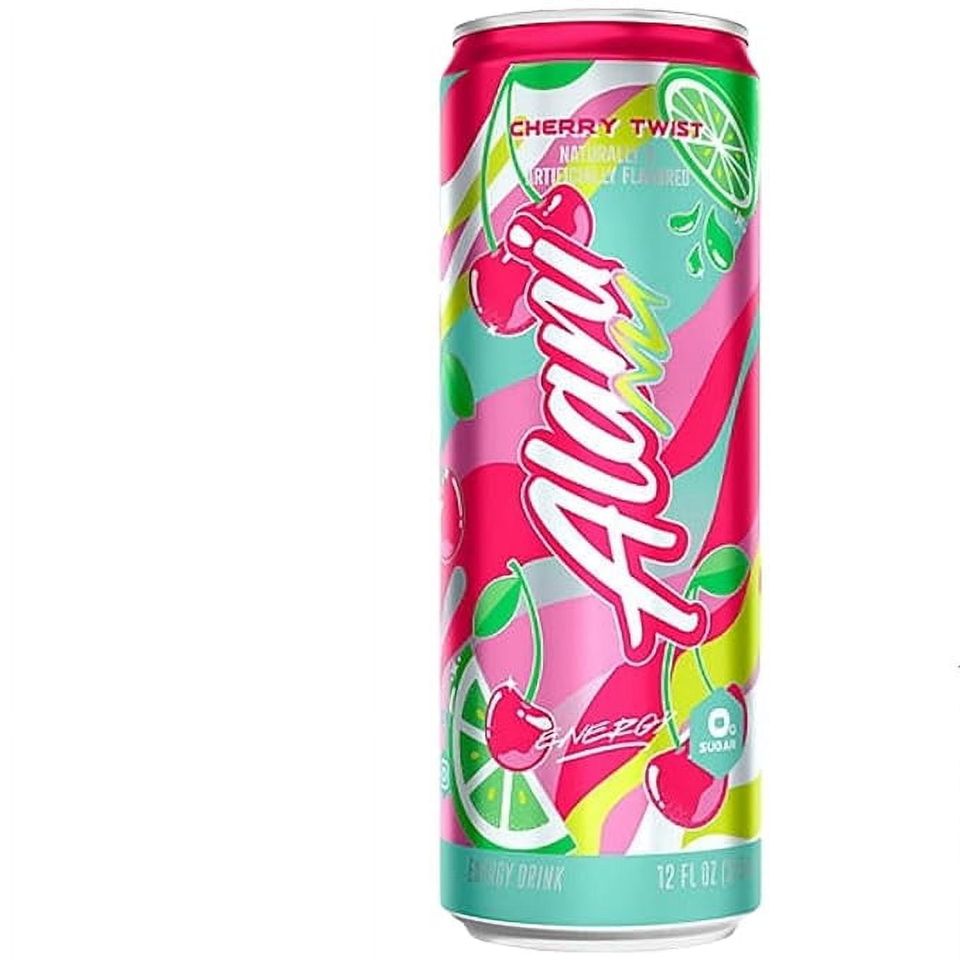Energy Drink Cherry Twist, 12oz Cans, 6-Pack