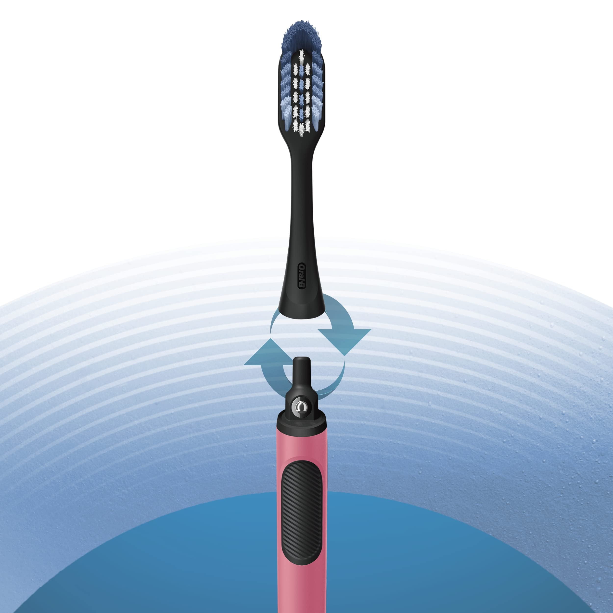 Clic Manual Toothbrush, C, with Replaceable Brush Head - 1 Count