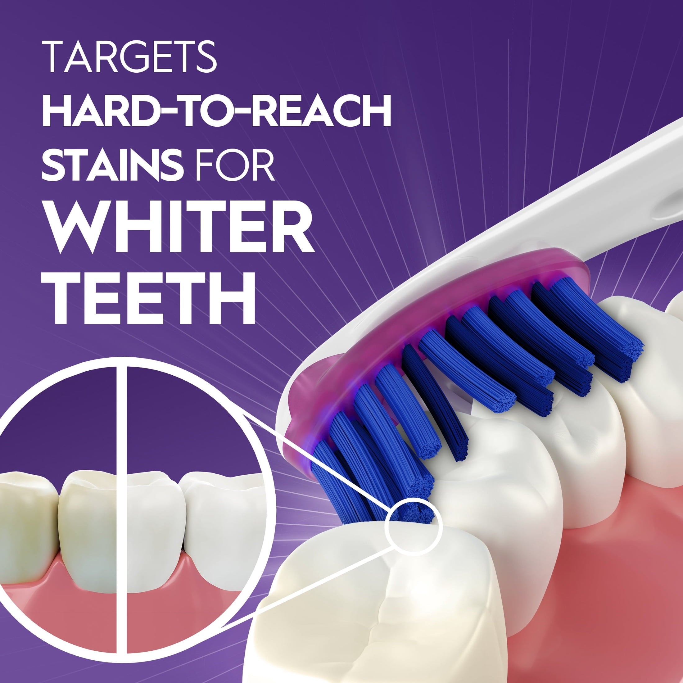 Toothbrush Pro Whitening, Soft, 6 Count