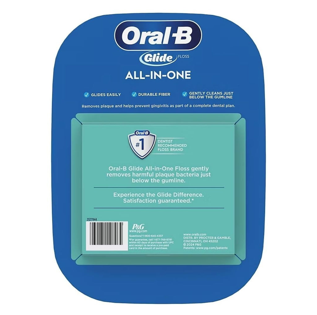 Glide All-In-One Mint Flavor Dental Floss, 44 m, 6 pk.