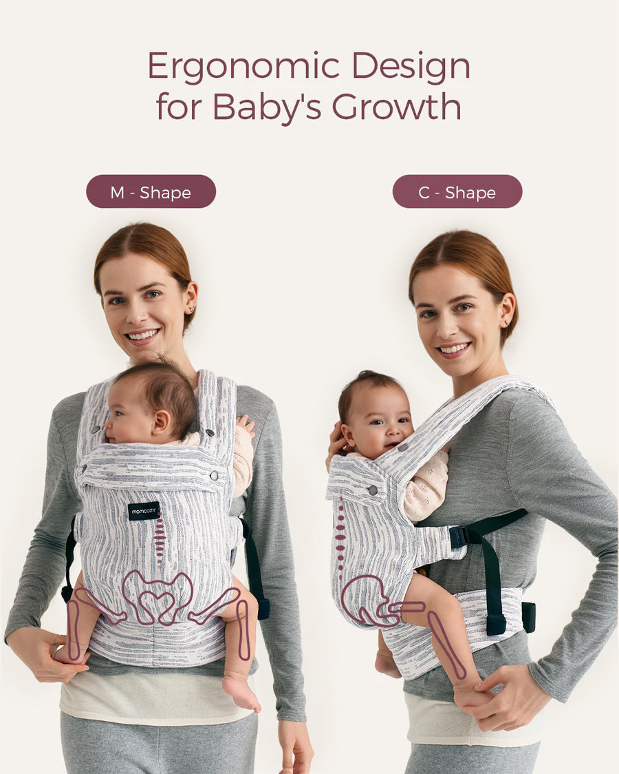 HeriHug 100% linen Baby Carrier