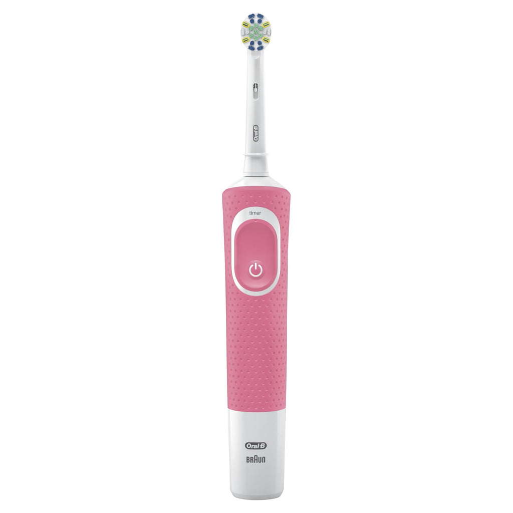 Toothbrush, Vitality Flossaction Rechargeable Electric Toothbrush, Pink, Adults &amp; Children 3+