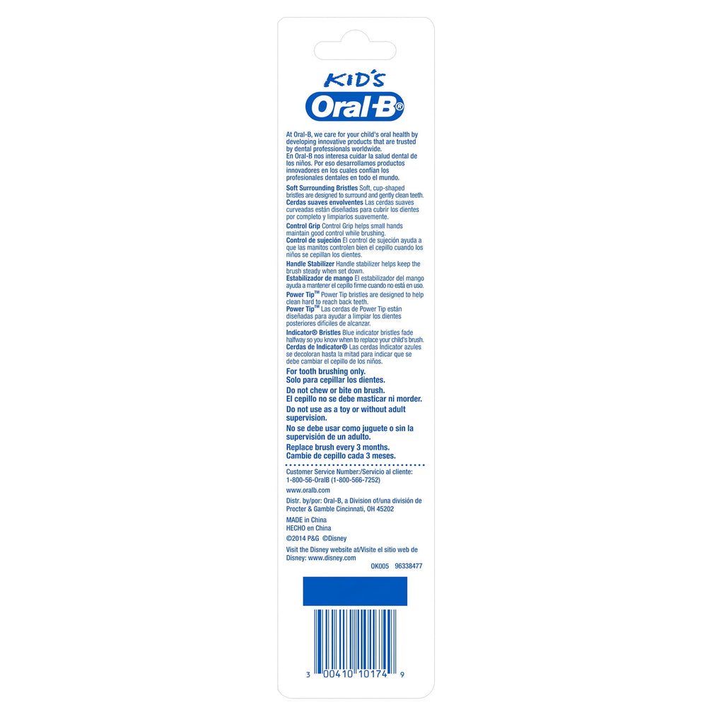 Kids Disney's Mickey and Minnie Soft Bristle Manual Toothbrush, 2 Count