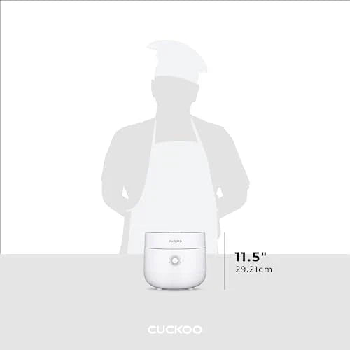 CUCKOO 6-Cup (Uncooked) Micom Rice Cooker Nonstick Inner Pot | White