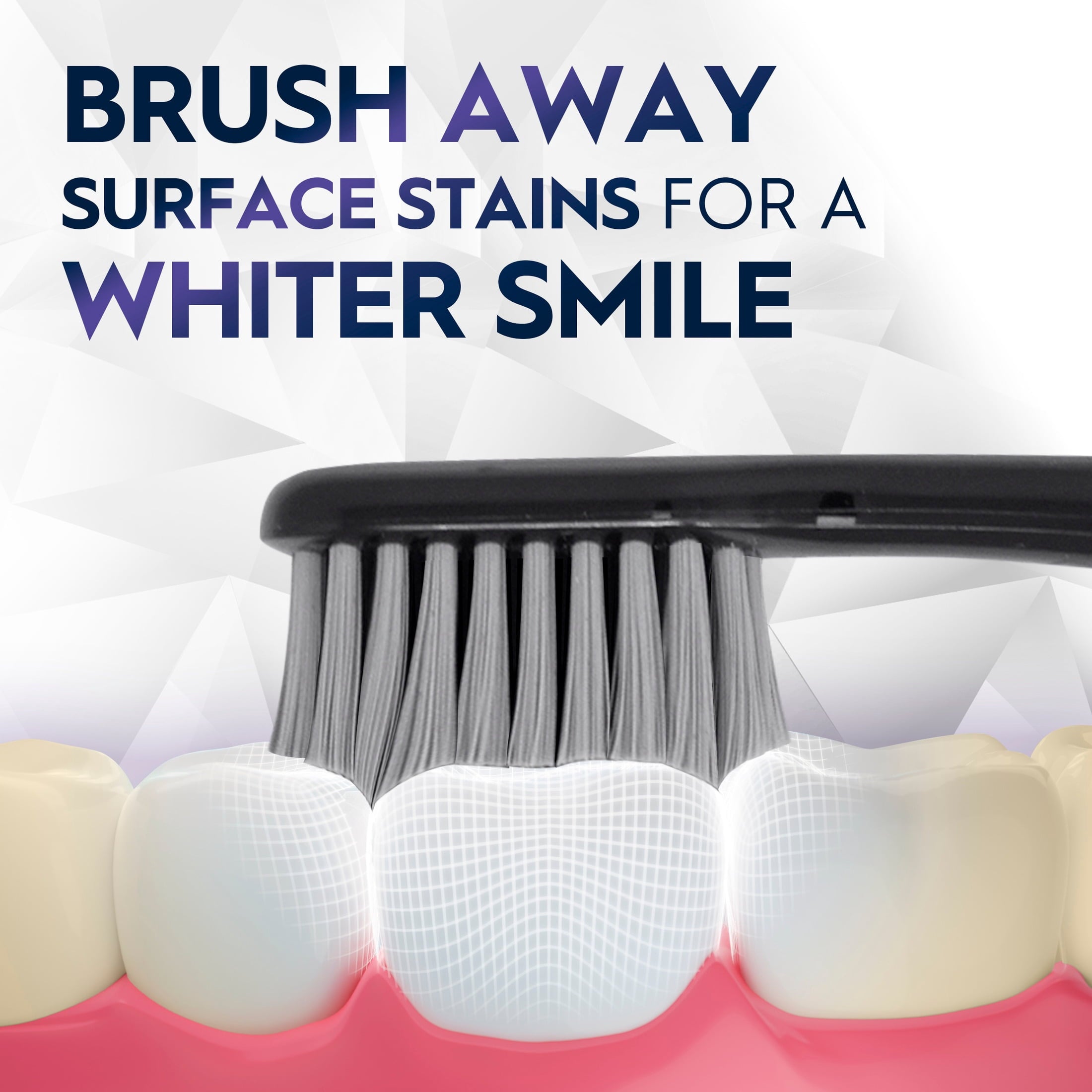 Toothbrush Pro Whitening Brilliance, Extra Soft, Black, 1 Count