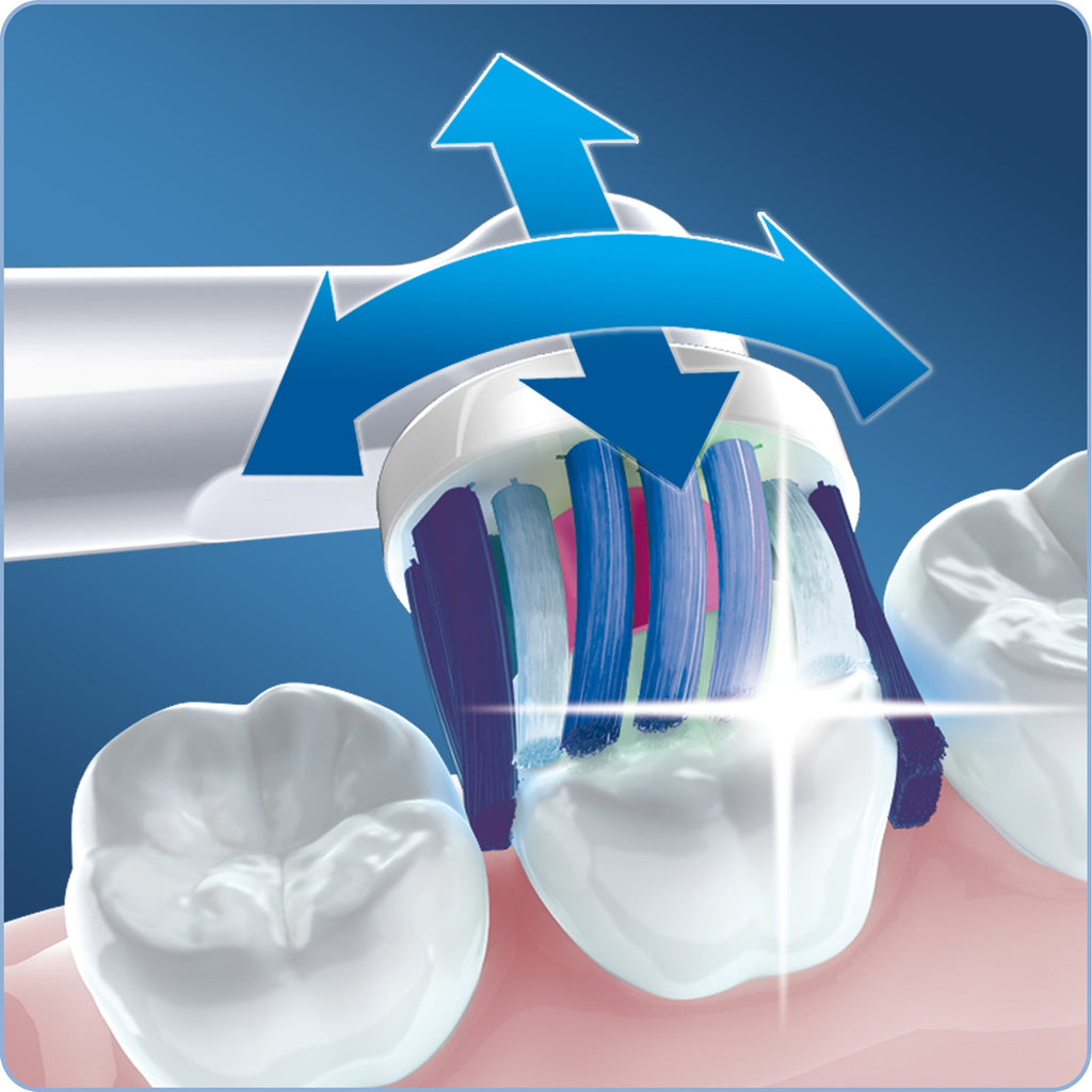 3D White Replacement Brush Heads 3 ct Carded Pack