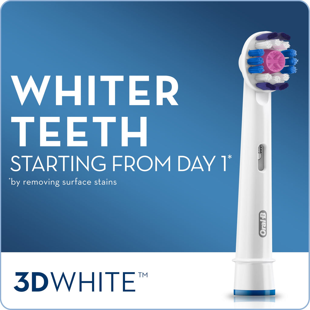 3D White Replacement Brush Heads 3 ct Carded Pack