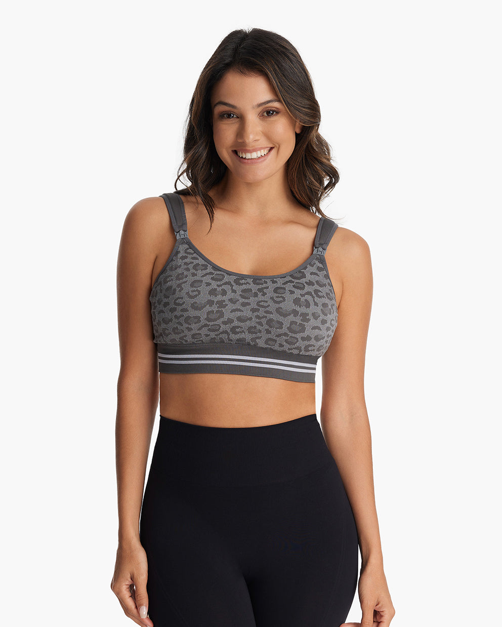 DEX - 4-in-1 Hands Free Seamless Stretch Fabric Pumping Bra