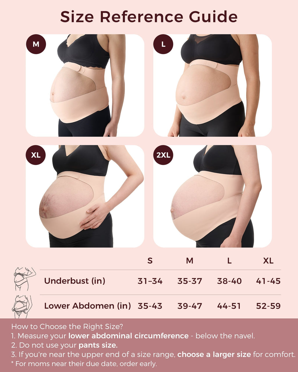 Ergonest Maternity Belly Band & High Waist Pregnancy Underwear &  Pregnancy Wedge Pillows Bundle