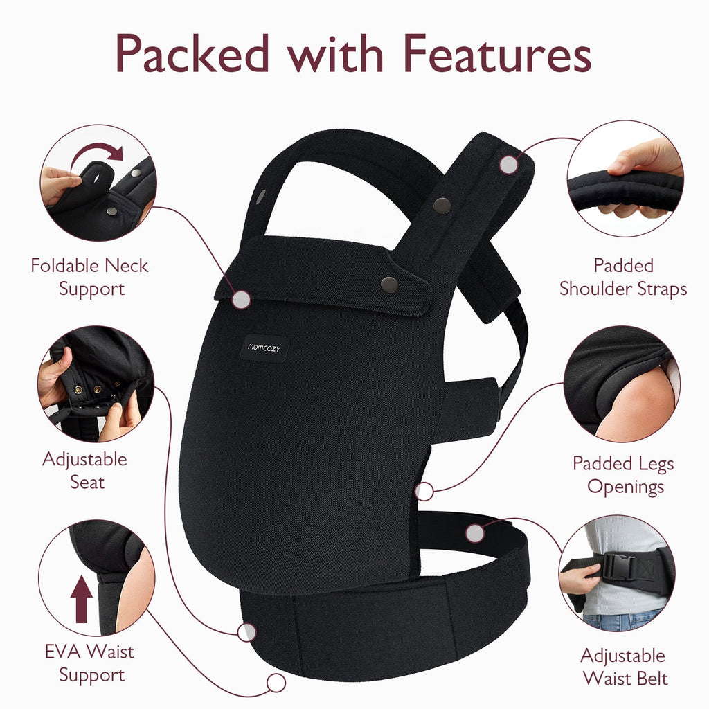 PureHug Baby Carrier - Black