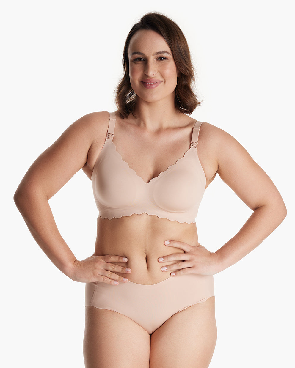 Jelly Strip - Seamless Floral Push up Nursing Bra (2 Pack)