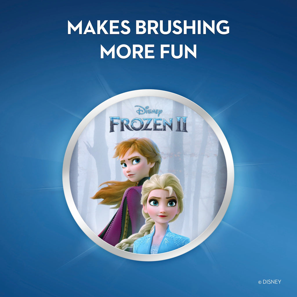 ‑B Kids Toothbrush, Pro‑Health Battery Powered Kids Toothbrush, Frozen, Soft Bristles, Ages 3+