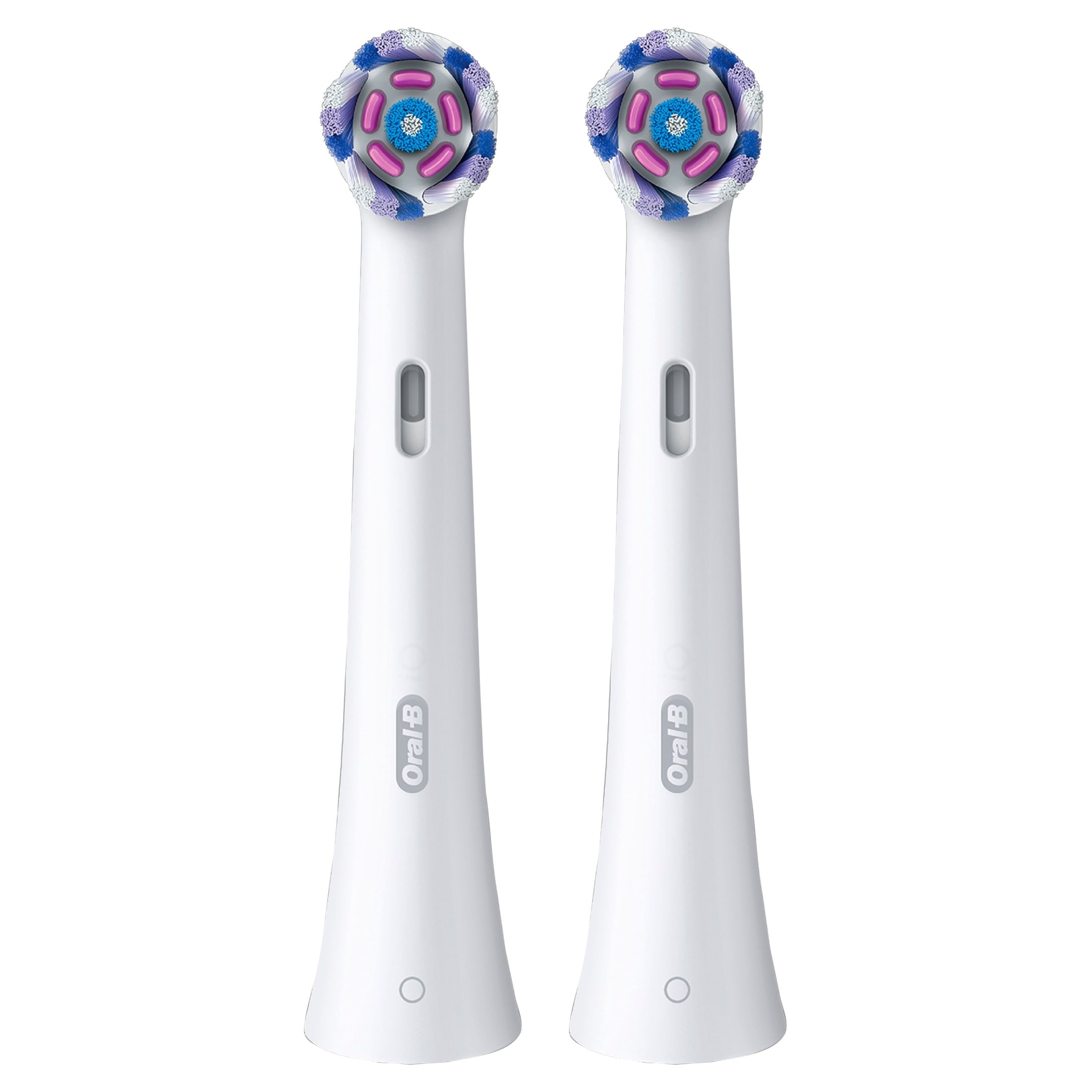 iO Ultimate White Replacement Brush Heads, White, 2 count