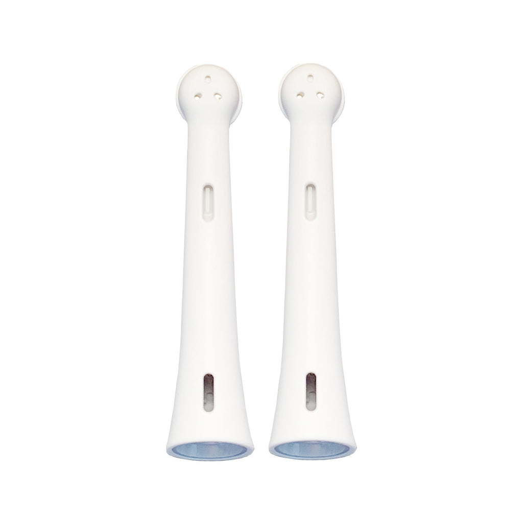 iO Ultimate White Replacement Brush Heads, White, 2 count