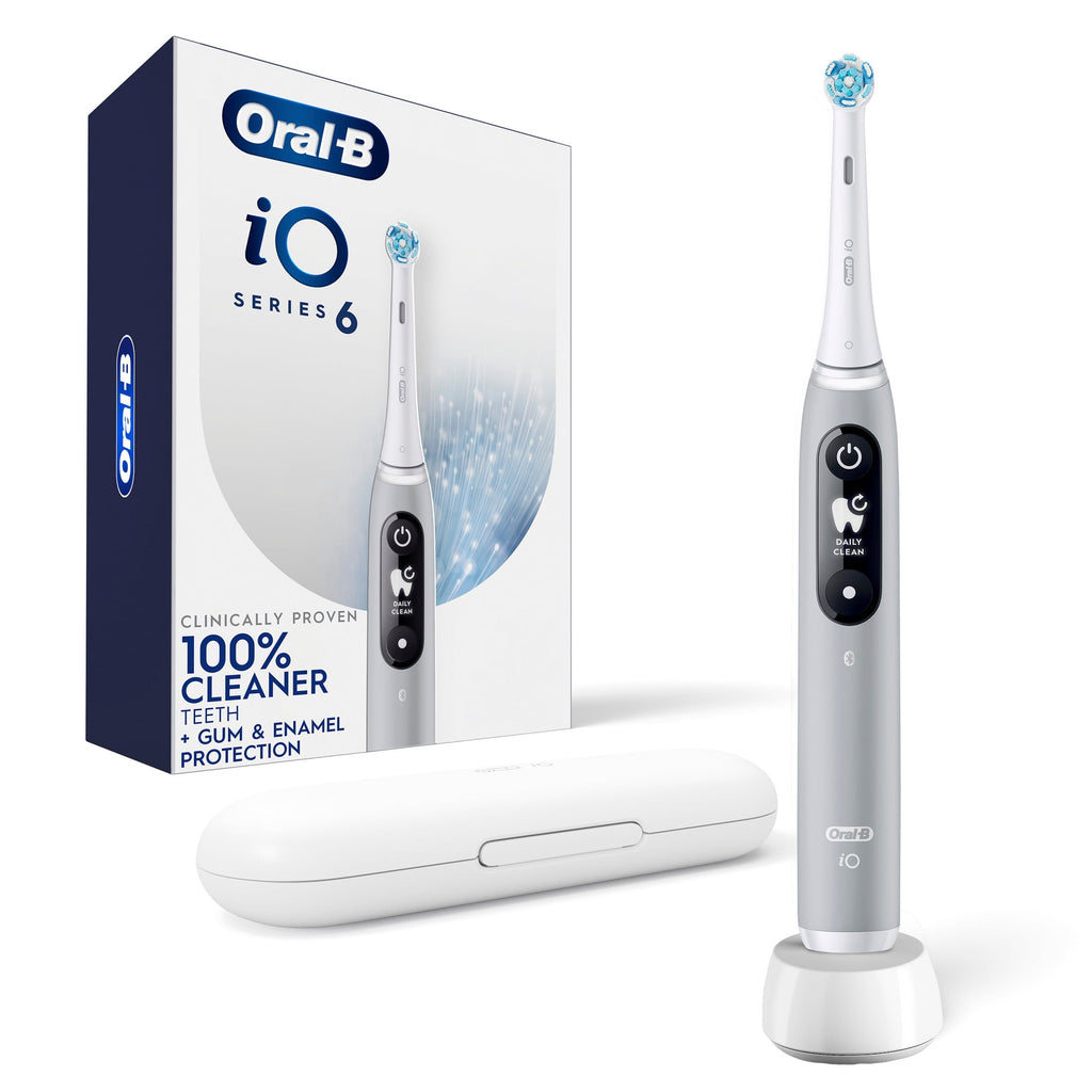 Toothbrush, iO Series 6 Electric Toothbrush with (1) Brush Head, Gray Opal