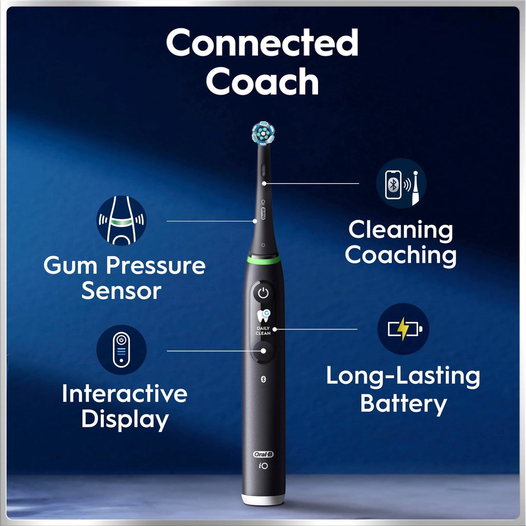 Toothbrush, iO Series 6 Electric Toothbrush with (1) Brush Head, Gray Opal