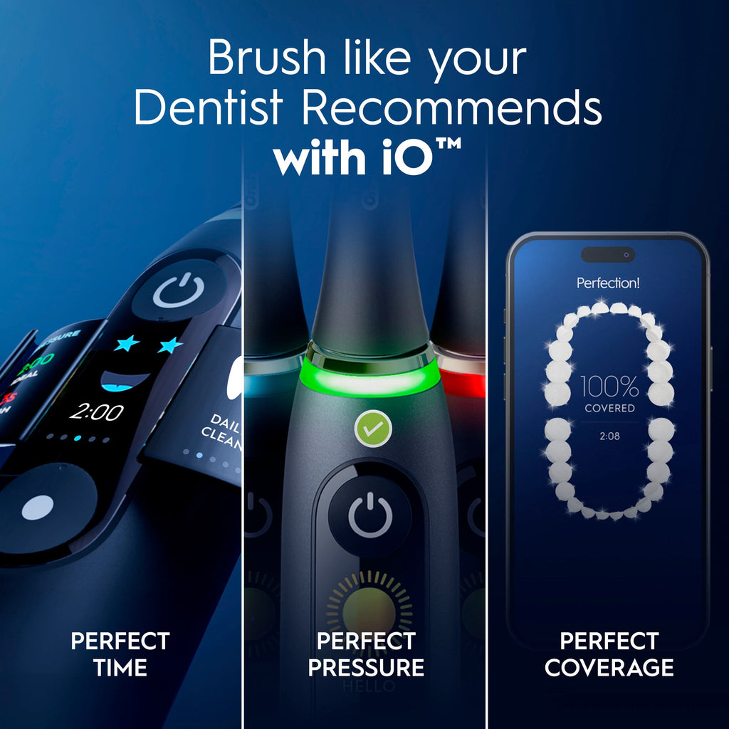 Toothbrush, iO Series 6 Electric Toothbrush with (1) Brush Head, Gray Opal