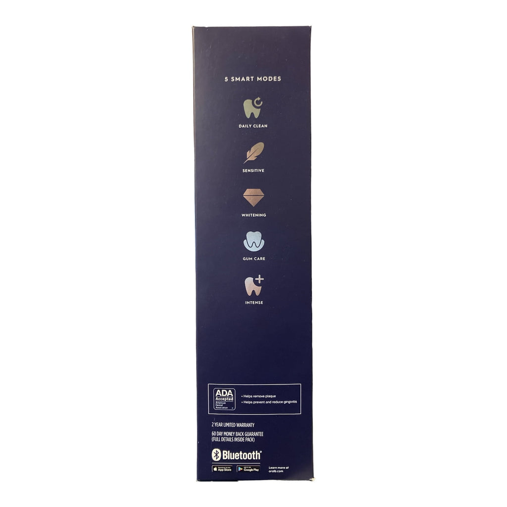 iO Series 7 Electric Toothbrush, Sapphire Blue &amp; White Alabaster (2 Pack)