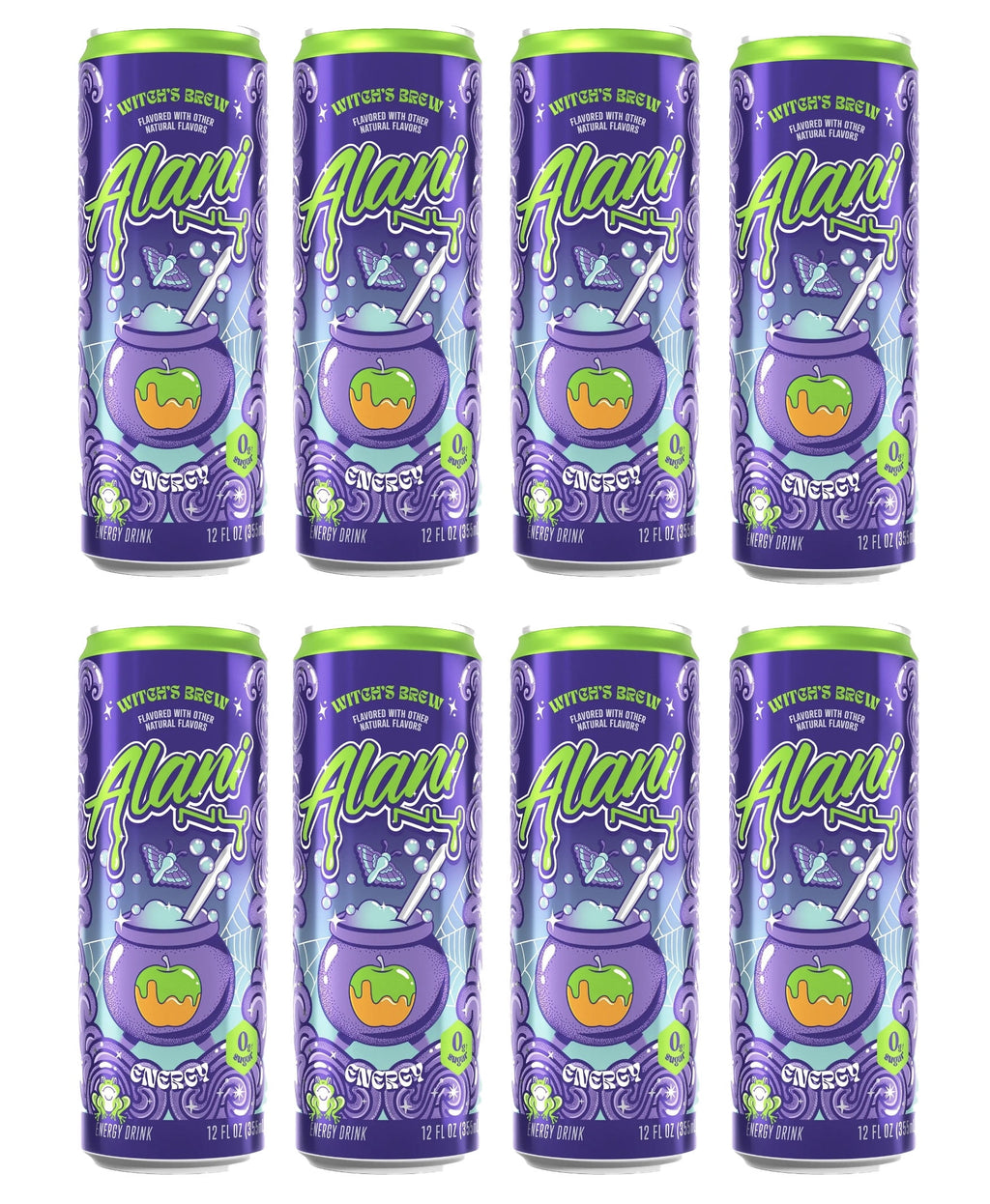 Sugar-Free Energy Drink, Witch's Brew 12 fl oz, 8 Pack