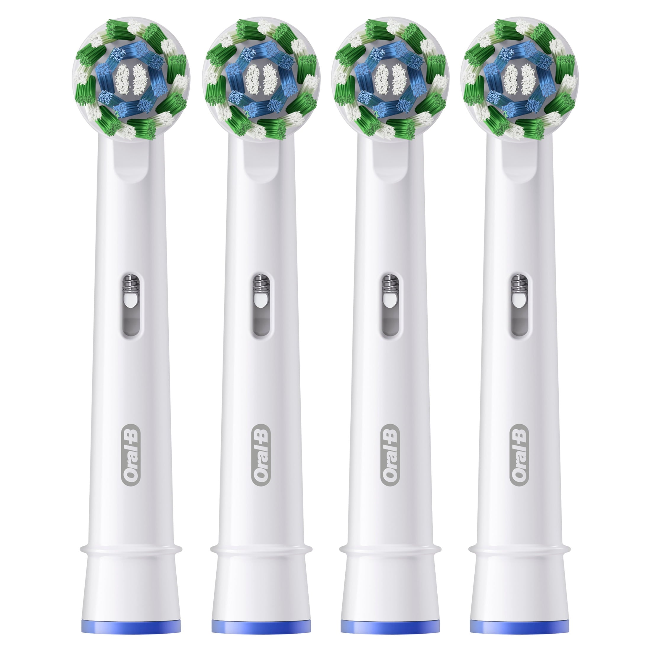 Toothbrush Heads, CrossActionX X-Filament Replacement Brush Heads, 4 Count