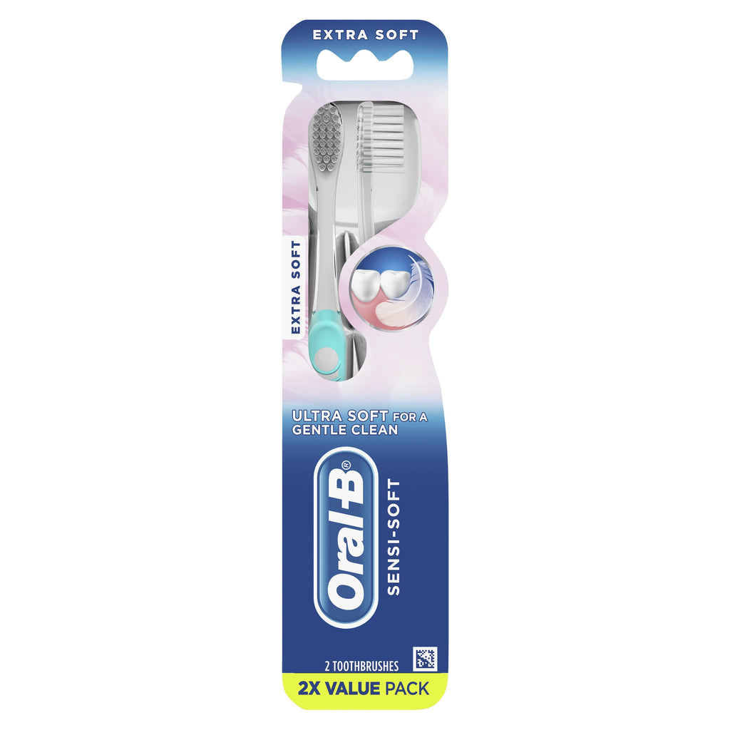 Sensi-Soft Toothbrushes, Ultra Soft, 2 Count