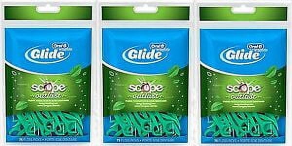 Glide SCOPE Dental Floss Picks, 3 Pack, 225 Count