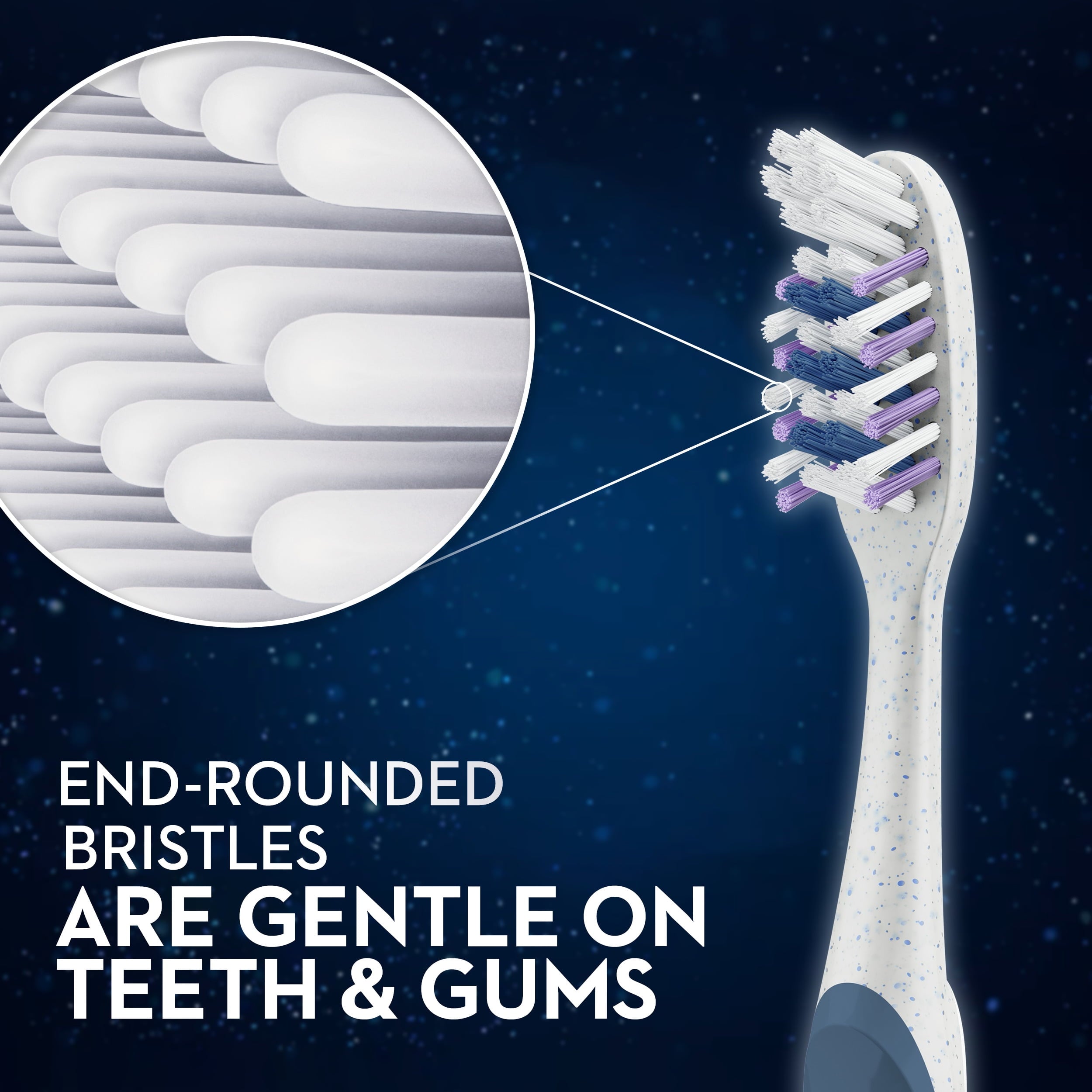 CrossAction Eco Manual Toothbrush, Medium Bristles, 1 Count, for and Children 3+