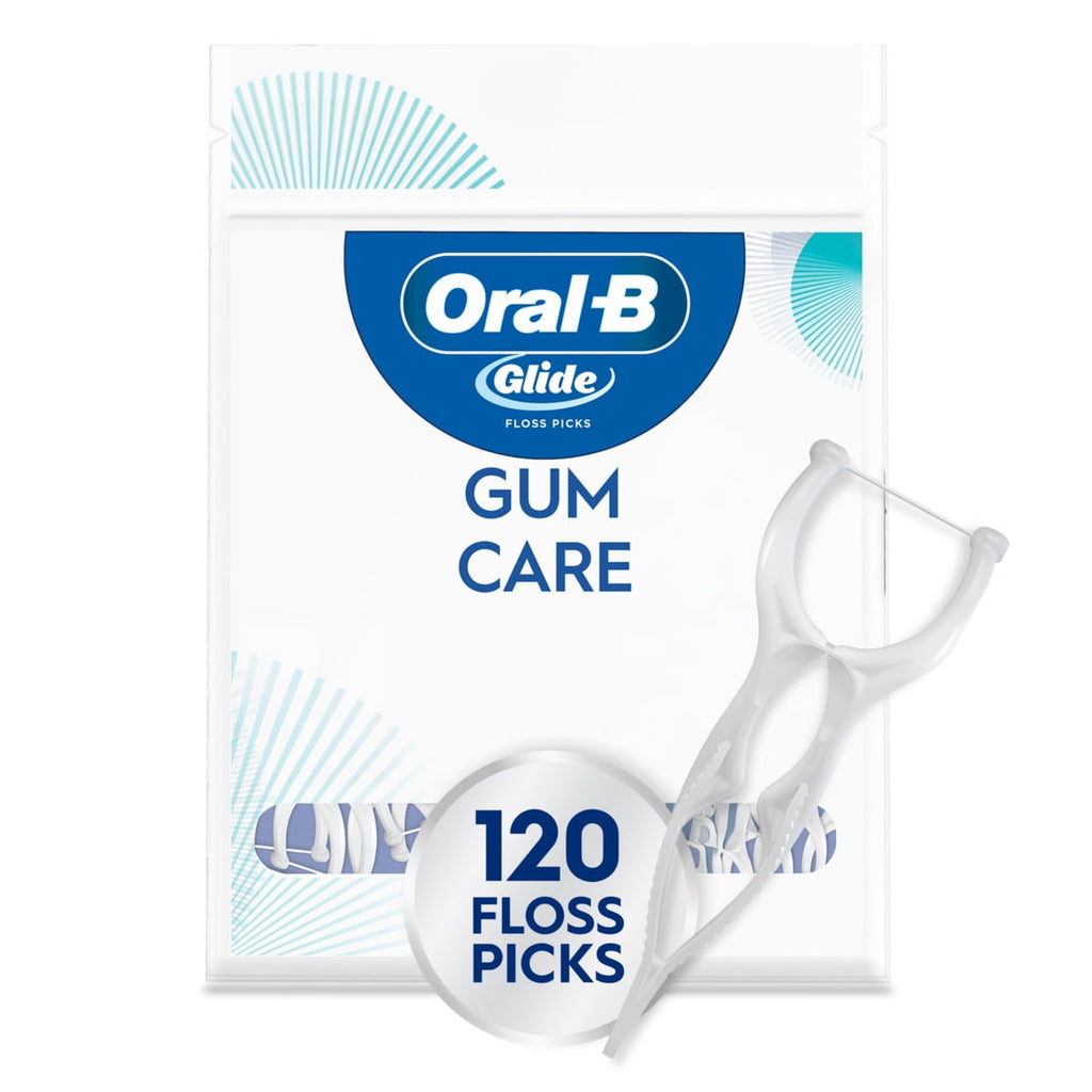 Glide Gum Care Dental Floss Picks, Good for, 120 Picks