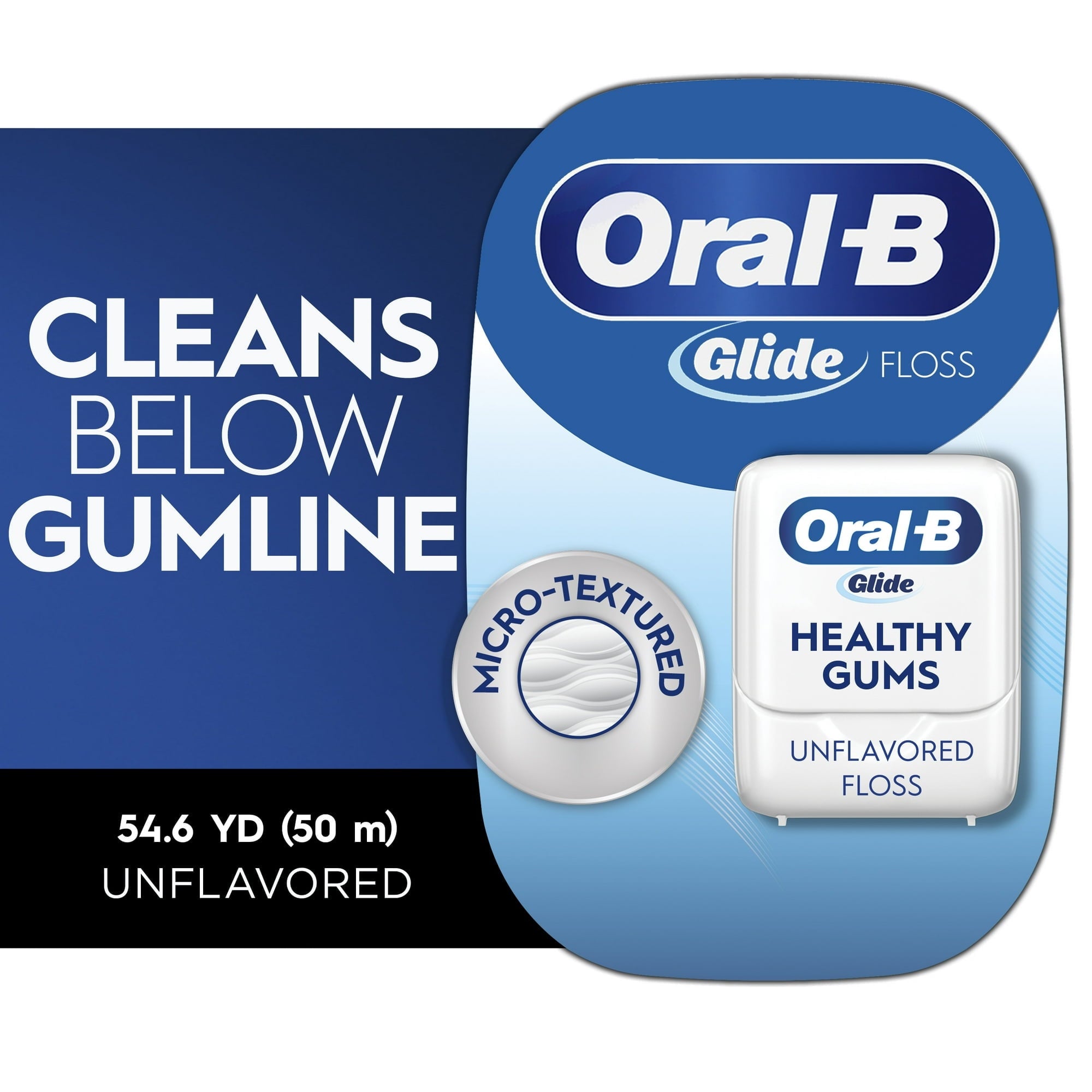 Glide Pro-Health Dental Floss Original UNFLAVORED, 50 Meter