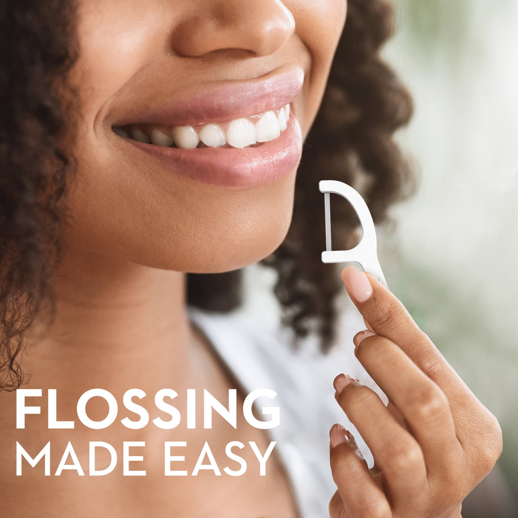 Burst of Scope Dental Floss Picks, Fresh Mint, 30 Count