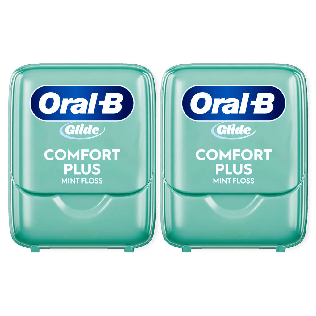 Glide Comfort Plus Dental Floss, Extra Soft, Value 2 Pack (40m Each)