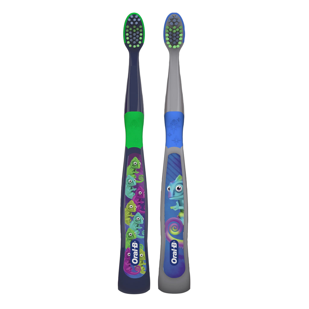 Kid's Manual Toothbrush for 3+, Extra Soft, 2 Count